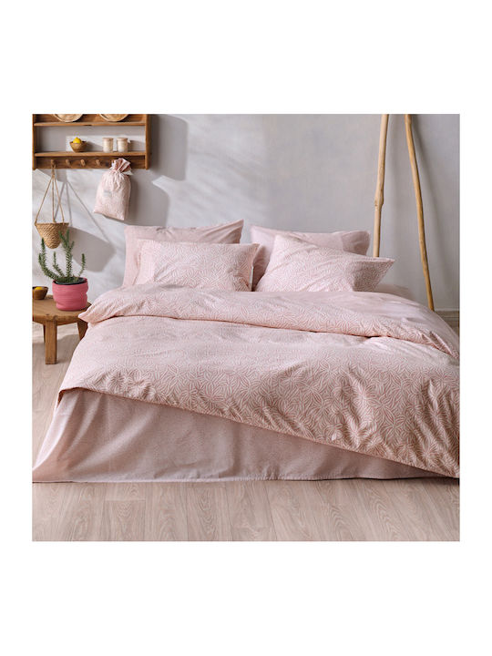 Kentia Комплект Плик за Завивка Памучен Кинг Сайз с 2 Калъфки 225x245 Posidonia 20