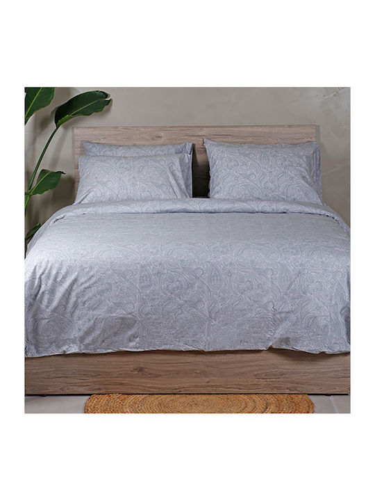 Sunshine Duvet Cover Cotton Single 170x250 Cotton Feelings 2040 Grey