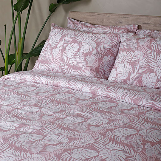 Sunshine Cotton Feelings 2038 Cotton Double Duvet Cover 230x250 Cotton Feelings 2038 Pink