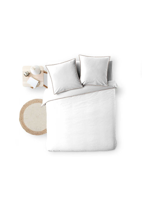 Douceur d'Intérieur Duvet Cover Set Cotton Queen with 2 Pillowcases 240x220 Noemie Noemie