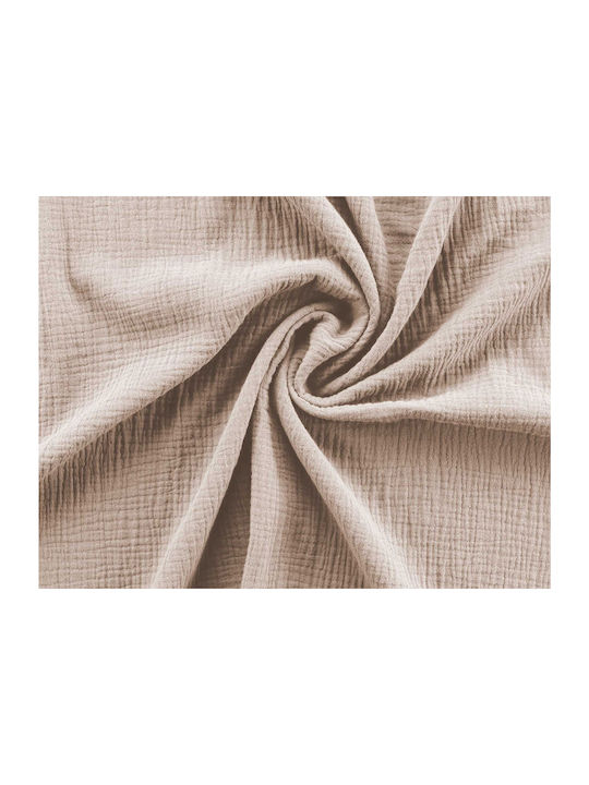 Douceur d'Intérieur Duvet Cover Set Cotton Single with Pillowcase 140x200 Angelia Sand