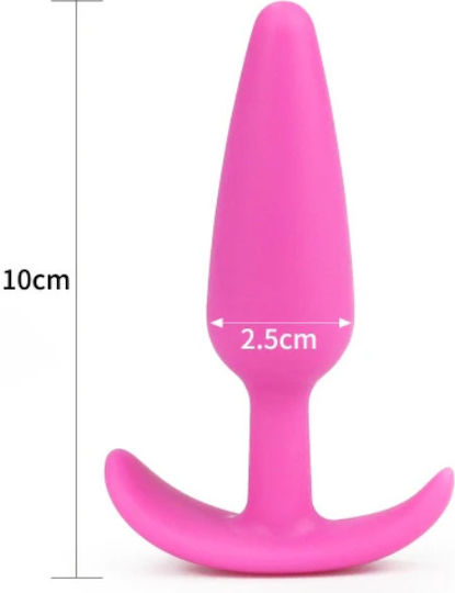 Lovetoy Lure Me Silicone Anal Plug Small Pink