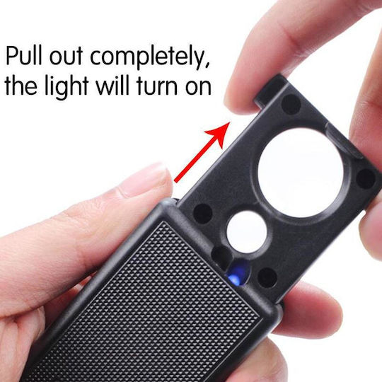 Iwata Illuminated Magnifier Glass LED Magnifying Lens Iwata