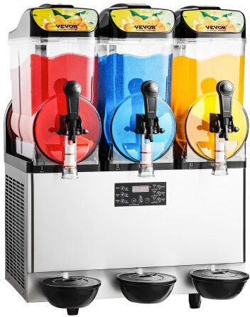 Vevor CGXXRJX315LS56A98V2 Slushy Machine With Capacity 3x15lt