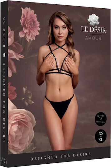 Le Désir Seturi de lenjerie sexy Negru AMR002BLKOS