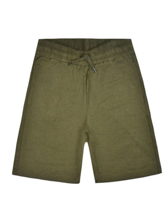 Kids' Set with Shorts Summer 2pcs Olive