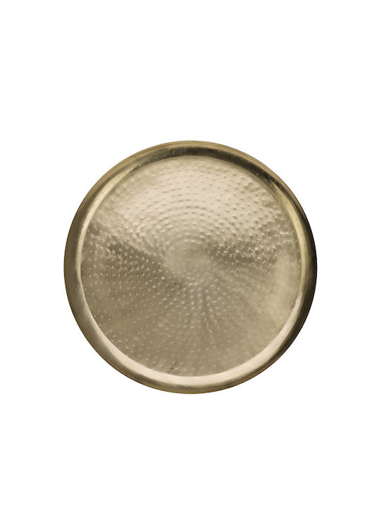 Runde Spiegeltabletts Gold Set aus 2 Stück 34,5/40cm Zaros