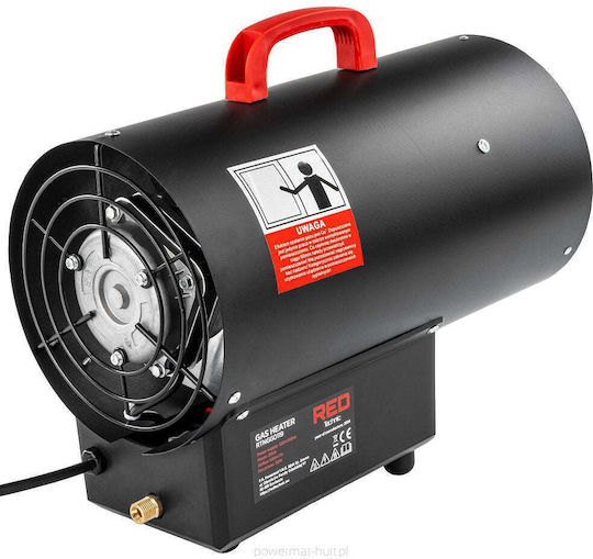 Încălzitor pe gaz 25 Kw Red Technic Rtngg0119
