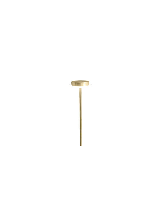 Luma Luma Outdoor Floor Lamp Small Post 3W with Warm White Light Gold