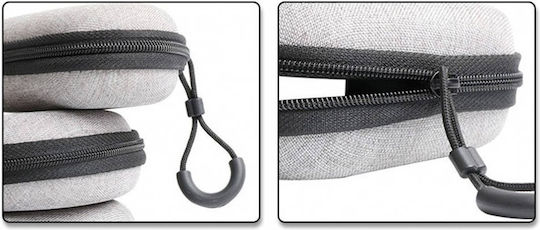 Universal Hard Case Square Headphones Gray
