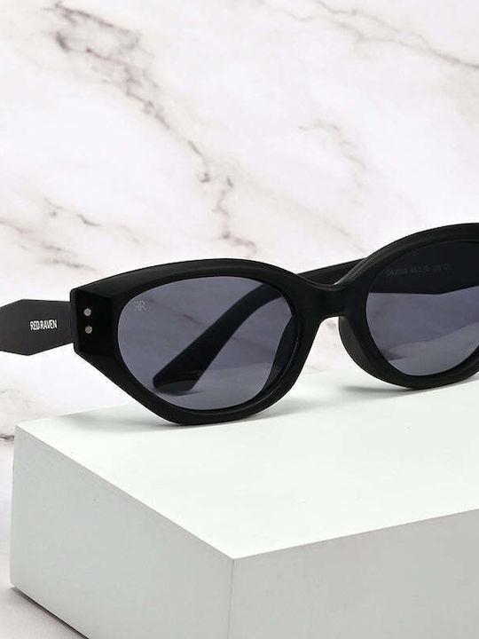 Red Raven Παιδικά Γυαλιά Ηλίου Μαύρα για 6-12 Ετών 050001-BLACK-52862311530830