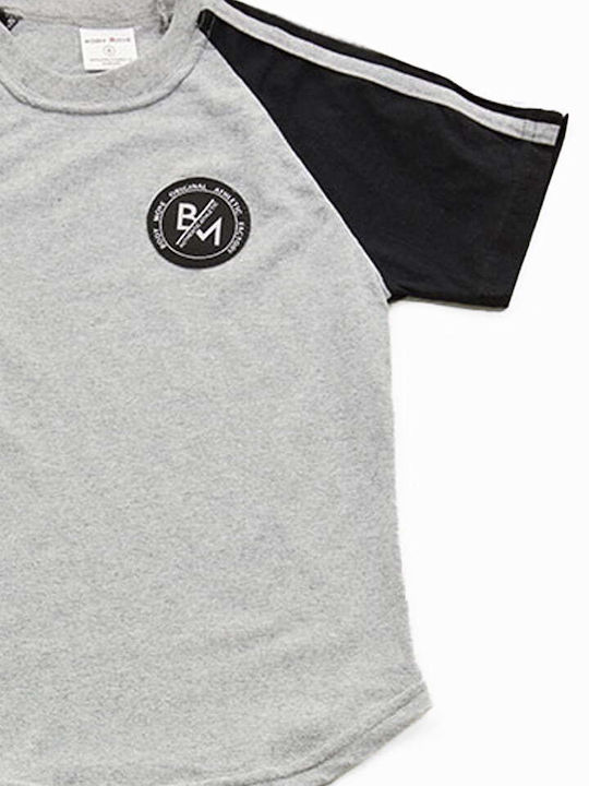 Kinderbekleidungssets mit Sommer Shorts 2 Stück Schwarz-Grau