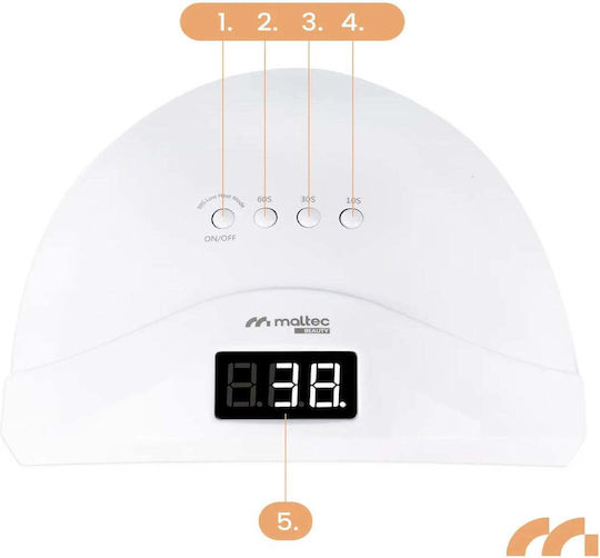 Uv Lamp Manicure Pedicure 48 W Maltec 112100
