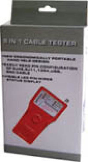 12-25-058 COMP Tester Καλωδίων Δικτύου BNC / USB