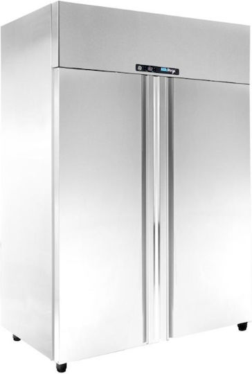 Niki Inox Професионален Камера Фризер 1420л и 746W Inox с 2 Врати П140 x Д78 x В215см