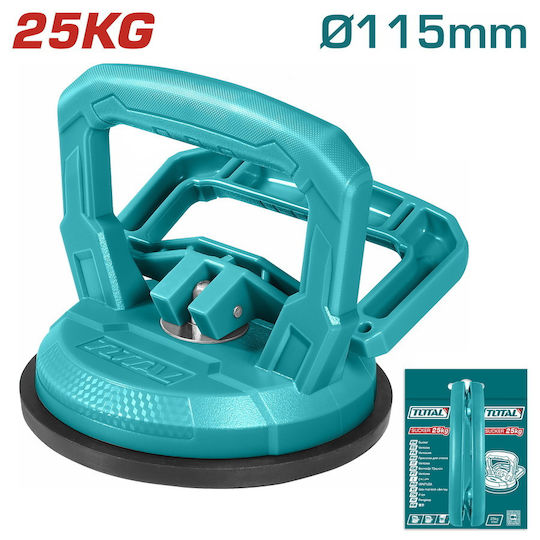 Total ABS Single Work Suction Cup 115mm with Max Lifting Weight 25kg