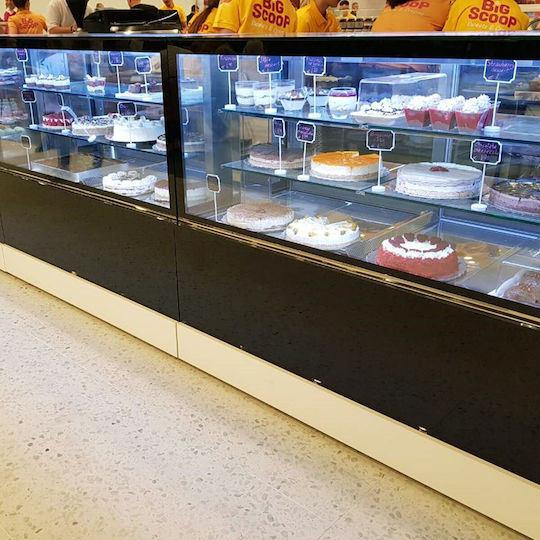 Bambas Frost Heated Display Cabinet 2050W W108xD70xH120cm