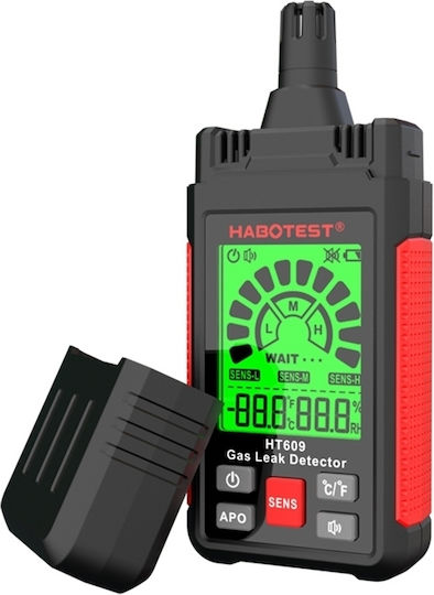 Habotest Ht609pro Gas Meter CH4 / C3H8 / C4H10 / CO / NH3 / C3H6O / LEL