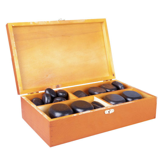 inSPORTline Hot Stones Basalt 36pcs