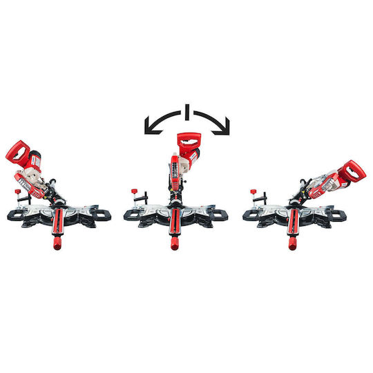 RD-MS08 Miter Saw Electric with Power 1700W, Disc Diameter 210mm & Cutting Speed 4700rpm