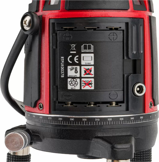 Red Technic Линейно Лазерен нивелир Червен лъч 3.7V