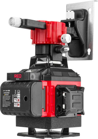 Red Technic Self-leveling Rotational Laser Level Green Beam 3.7V