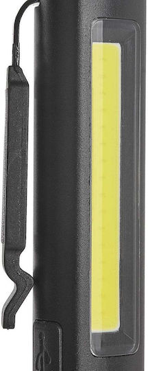 Led Cob Inspection Lantern Magnet 5 W + 3 W Uv Laser 800 Mah 400 Lm Ip44 Tvardy T00952