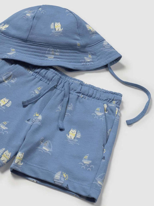 Kinder-Set mit Shorts Sommer 3Stück Blau