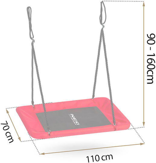 NEO Sport Κούνια Nest Hängend 70x70cm Gray