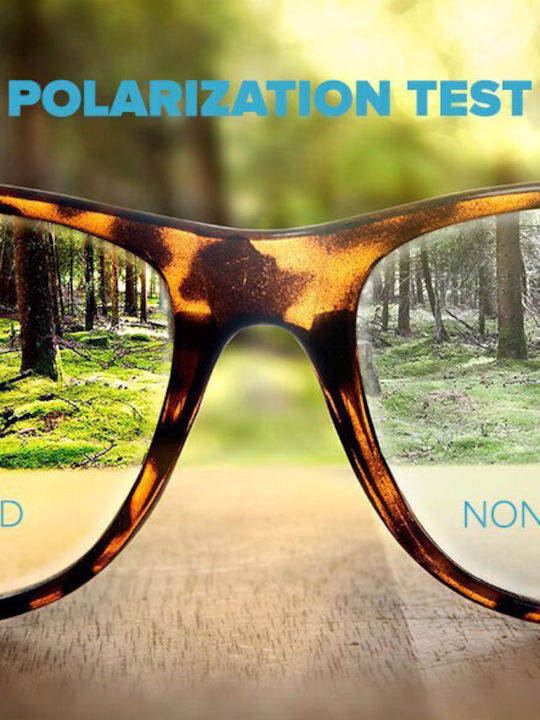 Polareye Unisex Sunglasses with Black Frame and Gray Polarized Lens PTE2115