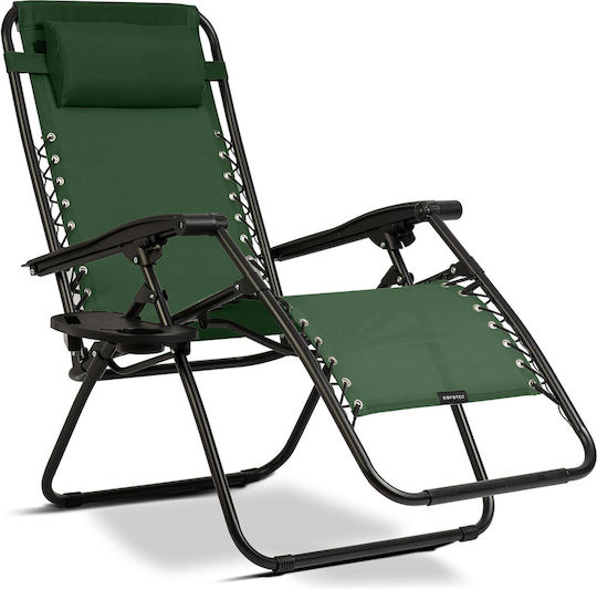 Folding Garden Lounger Cushion Sofotel Chillwell Green