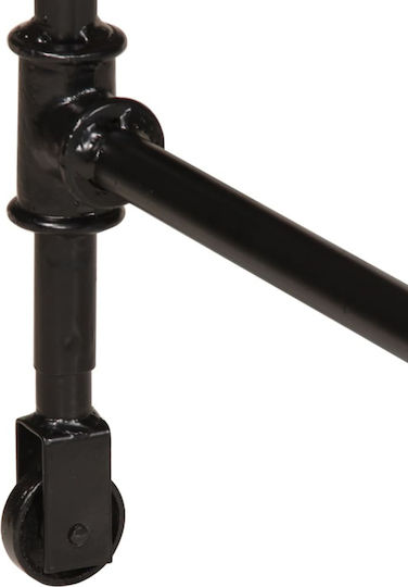 Tisch Speisesaal aus Massivholz & Metall Coffee 220x90x77cm