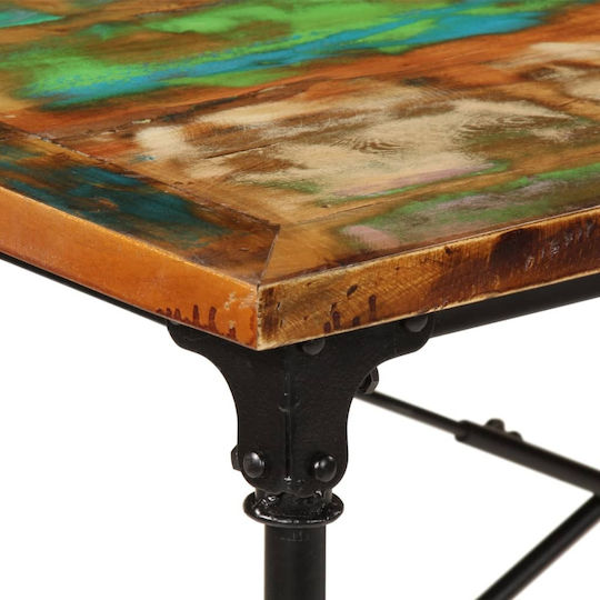 Tisch Speisesaal aus Massivholz & Metall Coffee 220x90x77cm