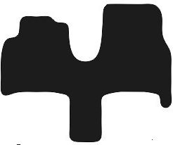 Wielganizator Front Mats 2pcs for Peugeot 807 2002-2014 Black