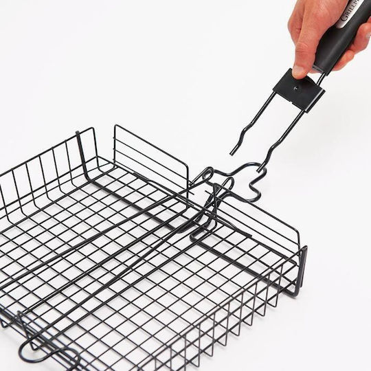 GrillPro 24876 Coș De Copt Pentru Grătar Din Oțel Inoxidabil