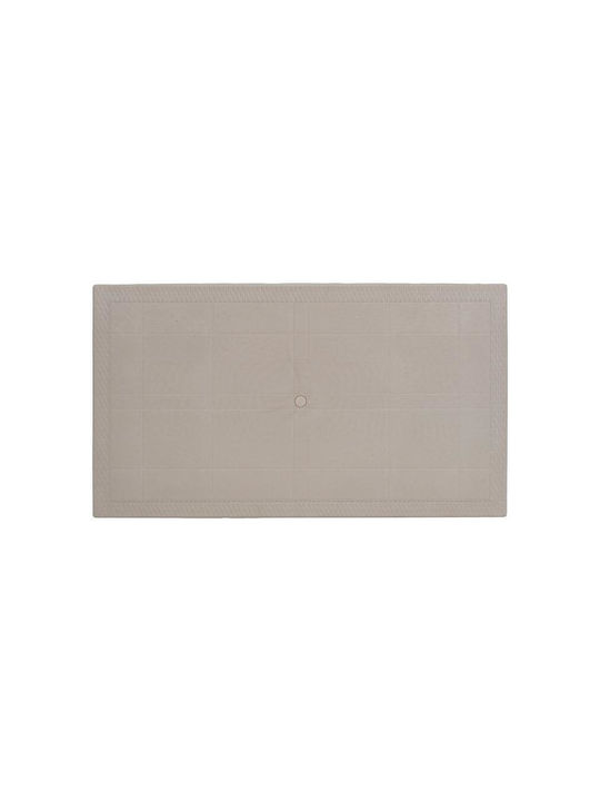 Baltic Tisch Speisesaal Polypropylen Beige 140x80x75cm