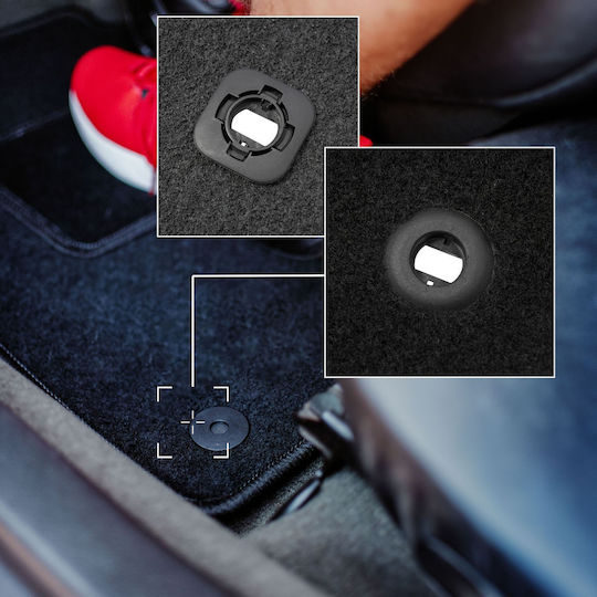 Covorașe Negre Față Honda Civic VIII UFO Hatchback 2006-2012