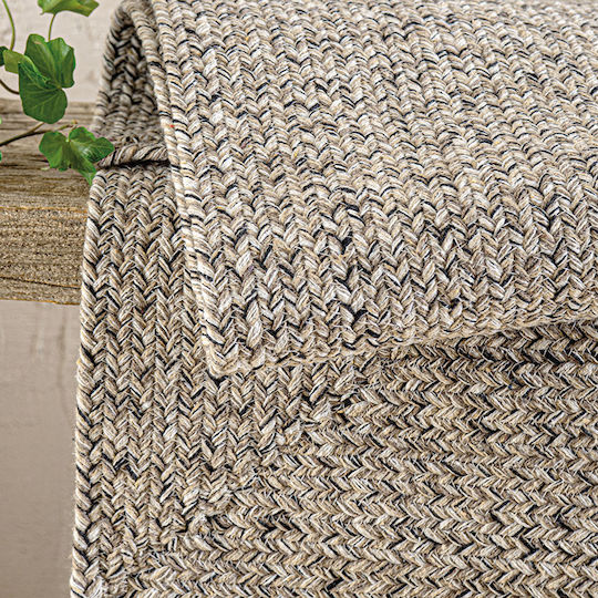 Rythmos Almira Χαλί Ορθογώνιο Βαμβακερό Beige 70x140cm