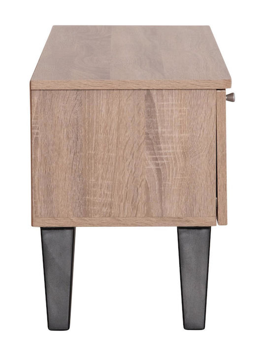 Έπιπλο Τηλεόρασης Iren Sonama Oak-μαύρο Μ120xΠ32.5xΥ33cm