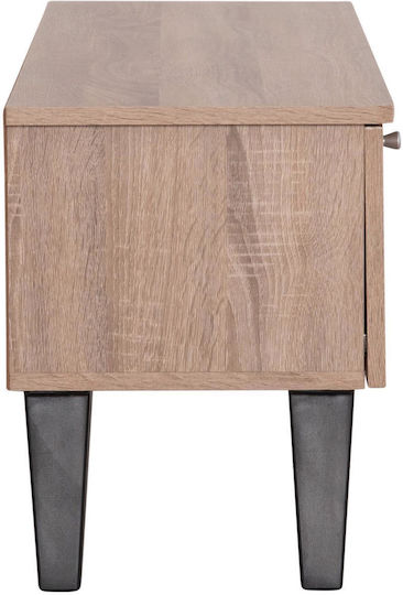 Έπιπλο Τηλεόρασης Iren Sonama Oak-μαύρο Μ120xΠ32.5xΥ33cm
