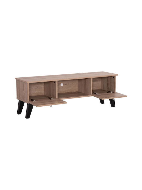 Έπιπλο Τηλεόρασης Iren Sonama Oak-μαύρο Μ120xΠ32.5xΥ33cm