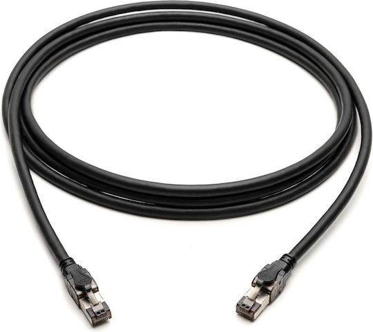Digitus S/FTP Cat.6 (Gigabit) Cablu de Rețea Ethernet 2m Negru