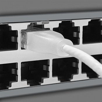 Wantec S/FTP Cat.6a (Gigabit) Мрежов Кабел Ethernet 10м Бял