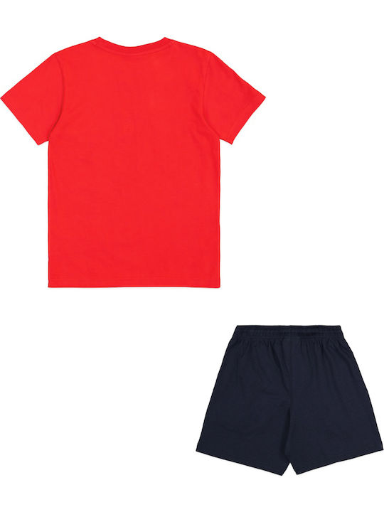 Champion Kids Set with Red Shorts 2 Pieces
