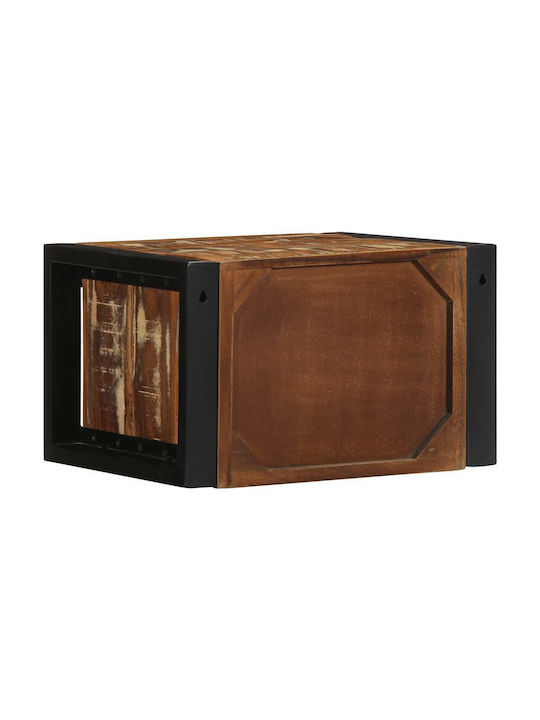 Κομοδίνα Ξύλινα Πολύχρωμα 2τμχ 25x40x35cm