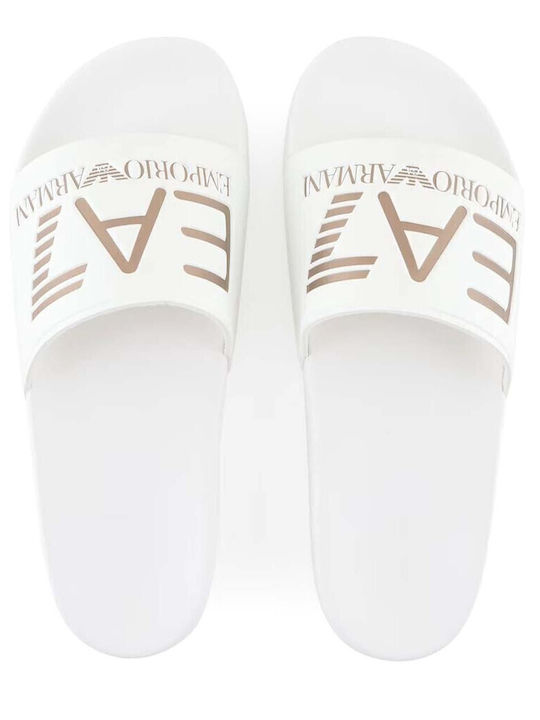 Women's Slides White