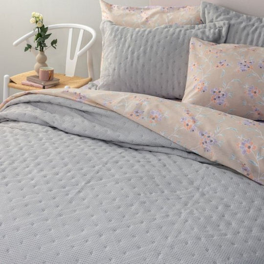 Palamaiki Duvet Single 160x240cm Aliison Grey 200 GSMGsm