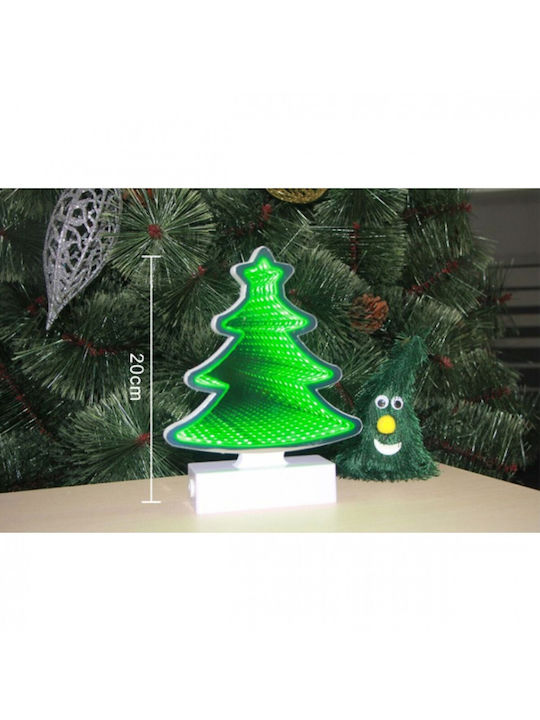 Beleuchtet Weihnachtsdekoration Baum Klassisch 20cm Grün