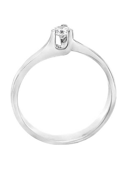 Xryseio Einzelstein aus Weißgold 14K