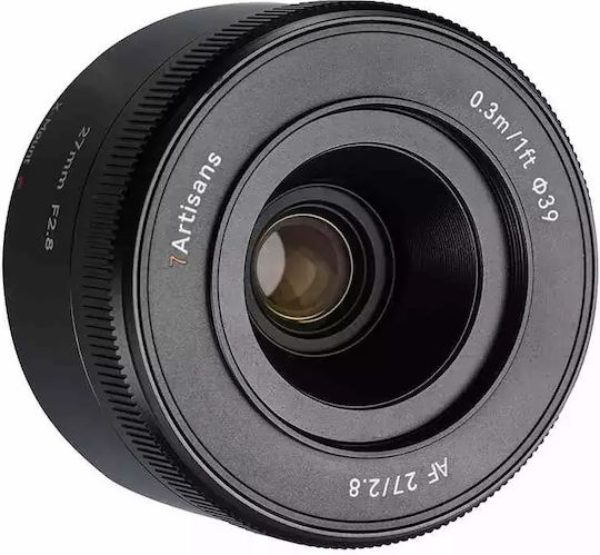 7artisans Crop Φωτογραφικός Φακός Σταθερός για Fujifilm X Mount Μαύρος